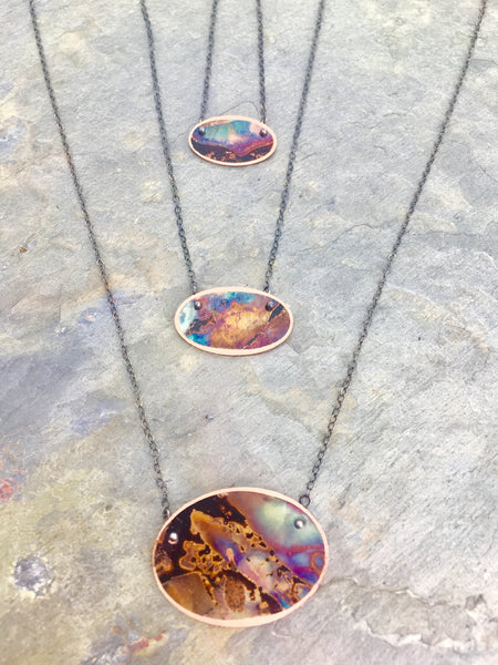 Oval Firepaintings - Small, Med, Large