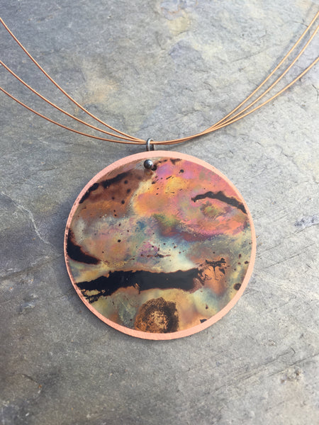 1.5” Concave Circle Firepainting