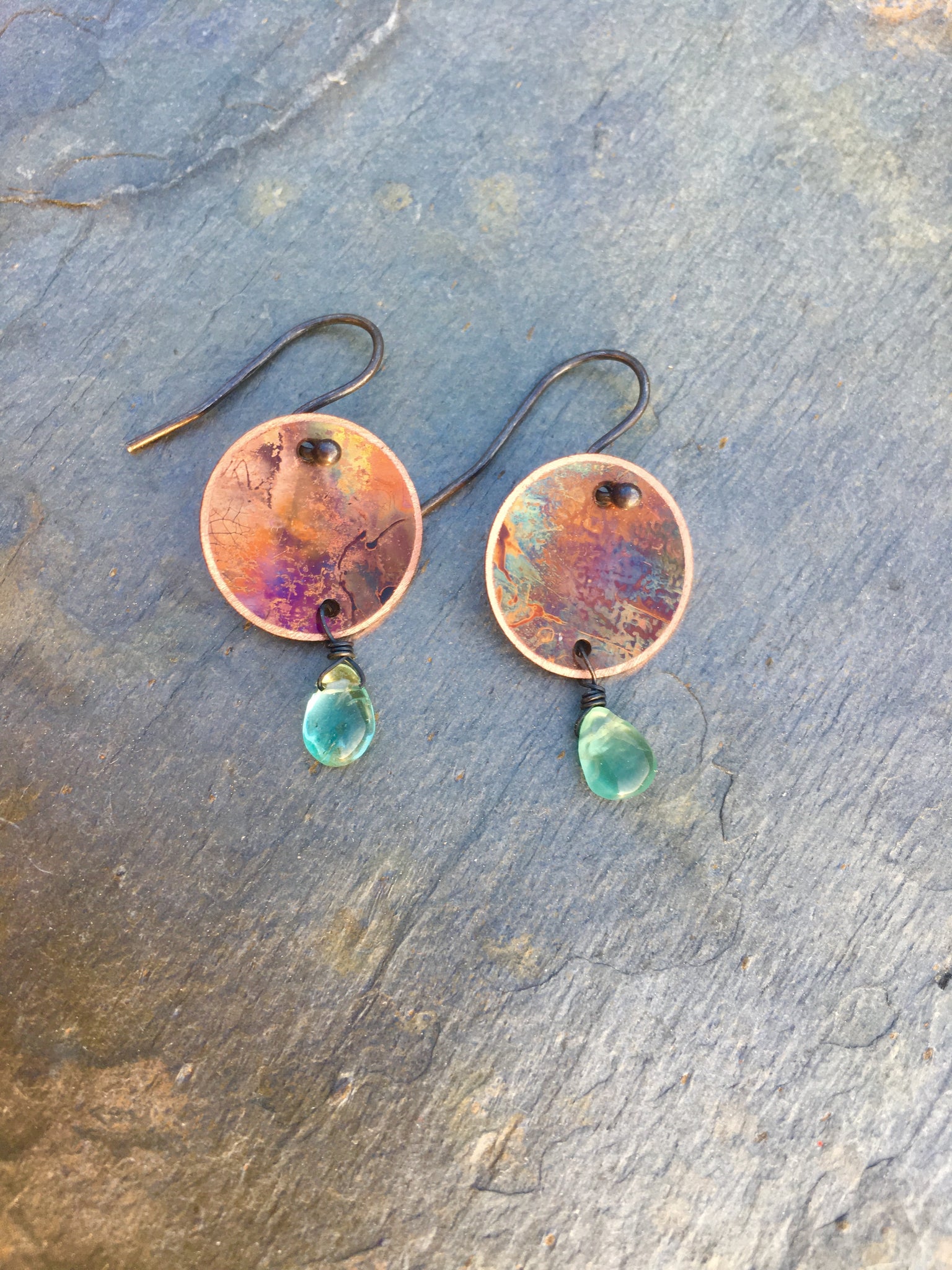 “Bitty” Apatite Earrings