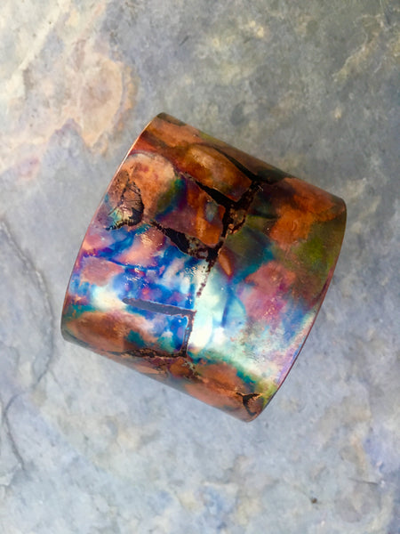 2”w Firepainted Cuff