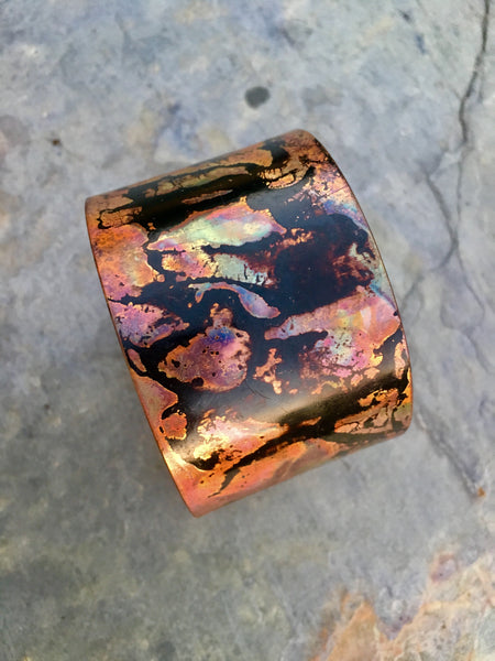 1.5”w Firepainted Cuff