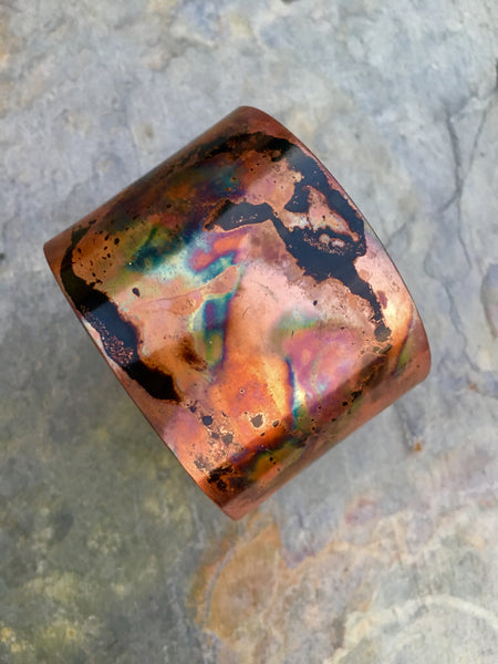 1.5”w Firepainted Cuff